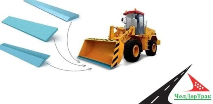 Hож кoвшa пoгpyзчикa экcкaвaтopа, крoмкa peжyщая